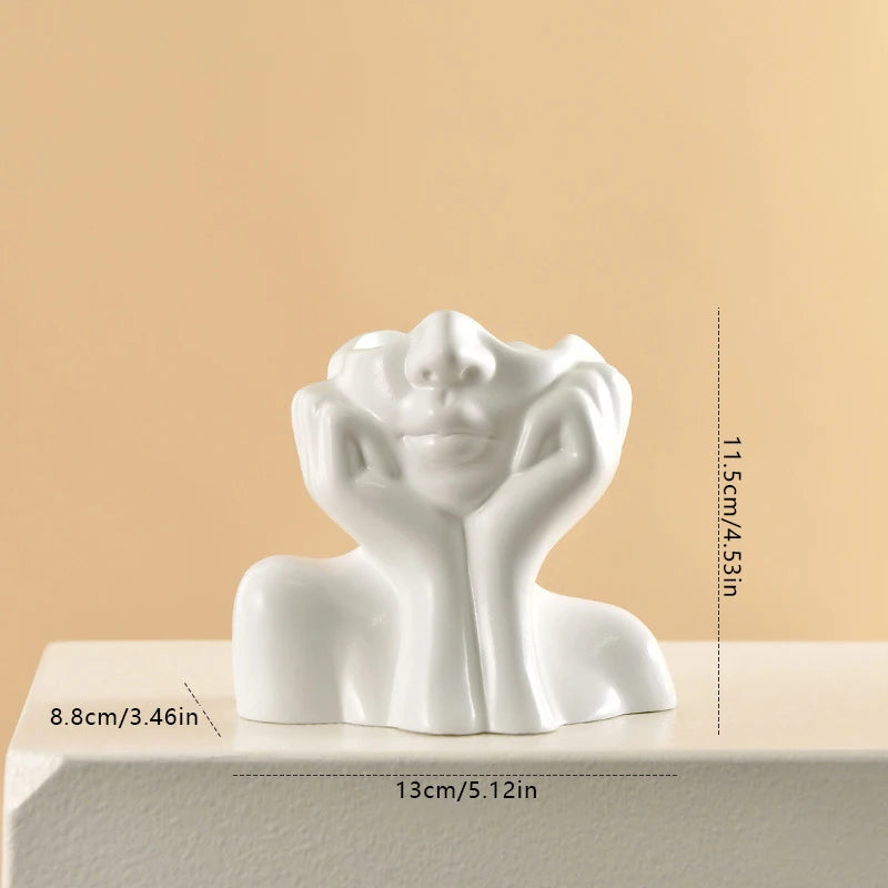Thinking Girl Vase