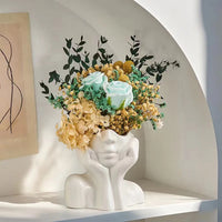 Thinking Girl Vase