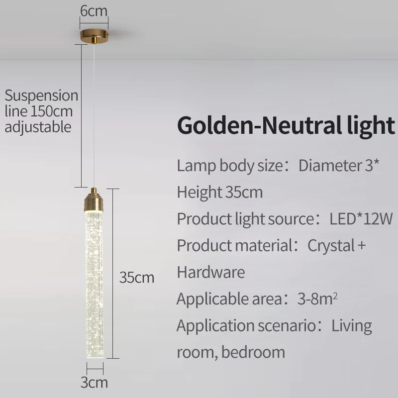 Crystal Pendant Light