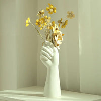 "Being Held" Vase