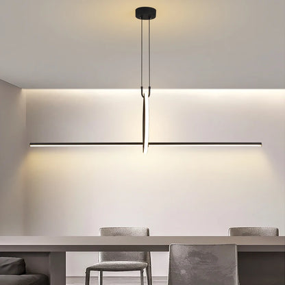 Simple led chandelier study room kitchen bedroom foyer living room hotel restaurant coffee shop office villa indoor family light