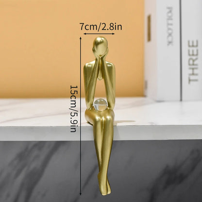 Abstract Thinker Statue