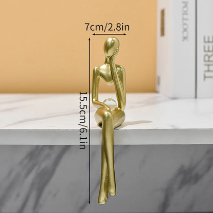 Abstract Thinker Statue