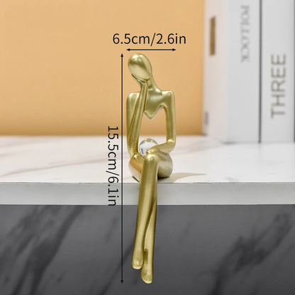 Abstract Thinker Statue