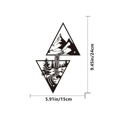 "Serenity" Mountain Wall Art