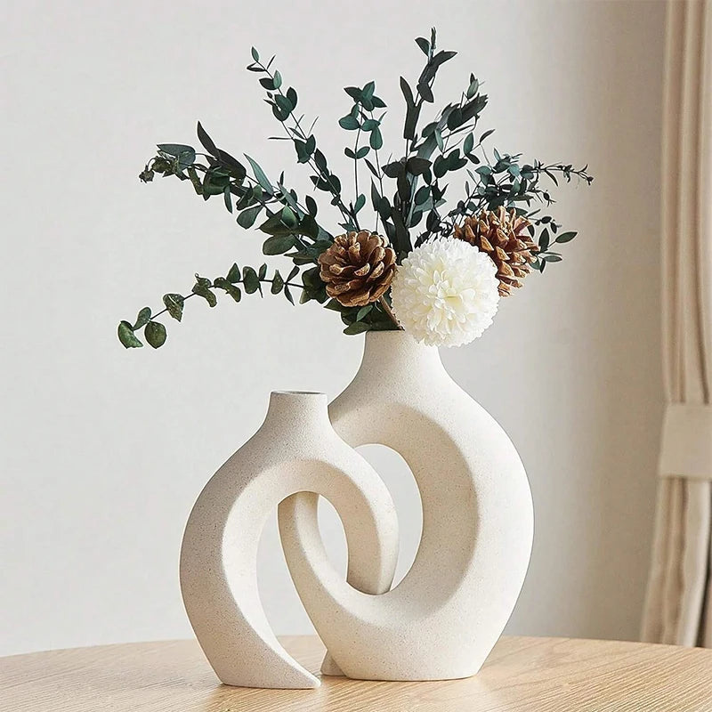 Bohemièn Ceramic Vase