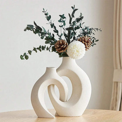 Bohemièn Ceramic Vase