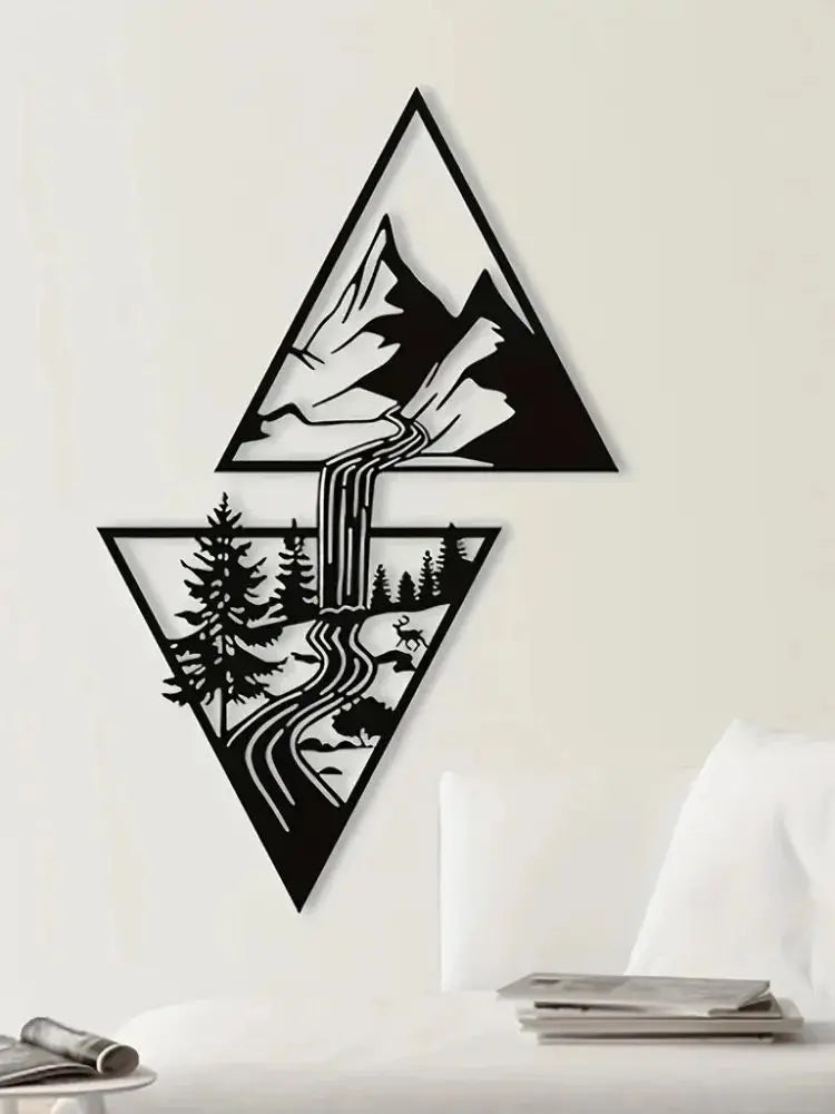 "Serenity" Mountain Wall Art