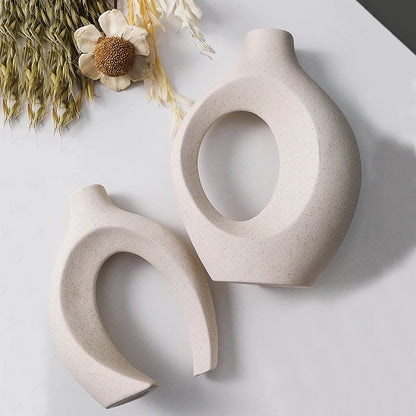 Bohemièn Ceramic Vase