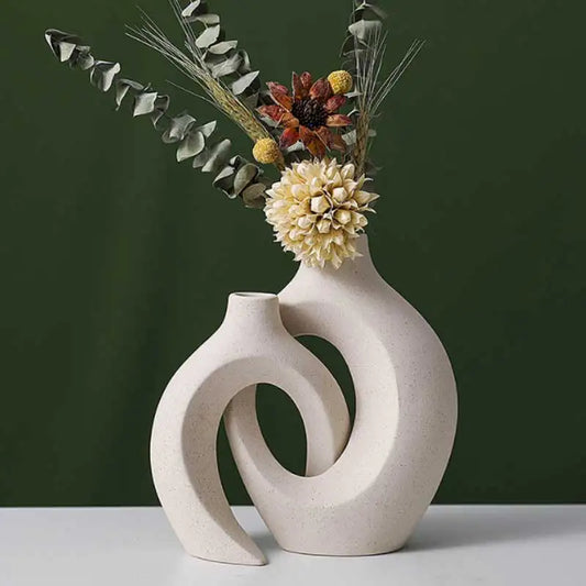 Bohemièn Ceramic Vase