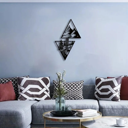 "Serenity" Mountain Wall Art