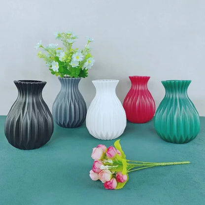 Nordic Flower Vase Plastic