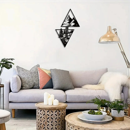 "Serenity" Mountain Wall Art