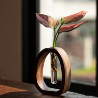 Walnut Floral Ornament