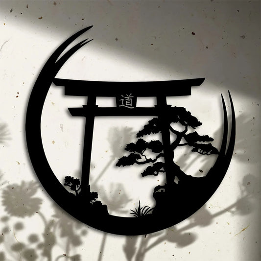 Japanese Metal Wall Art